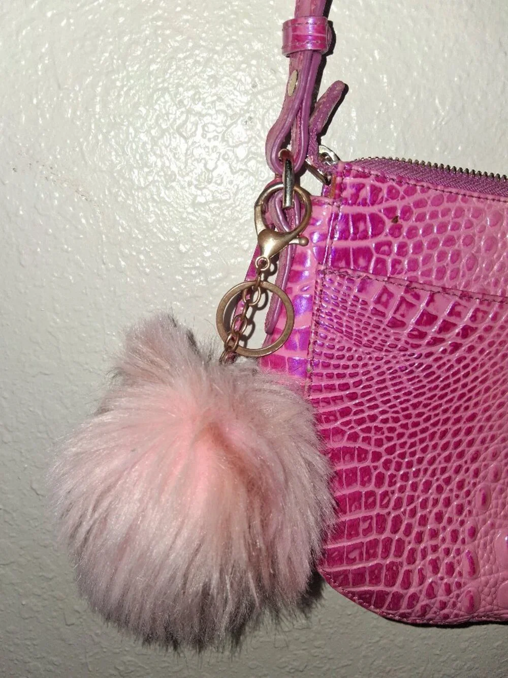 Candy Pink Brahmin Purse - Picture 3 of 10